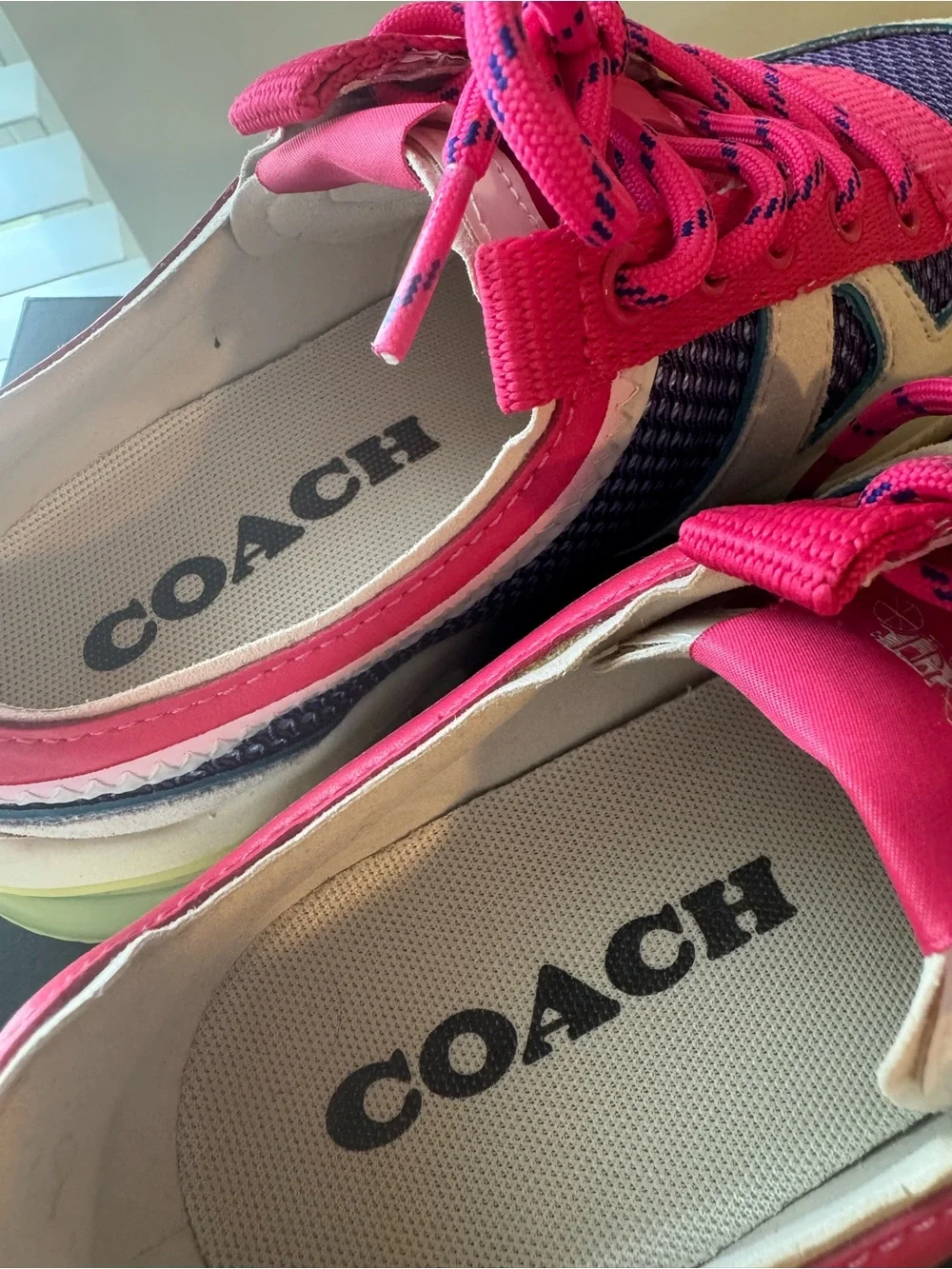 Coach colorful city